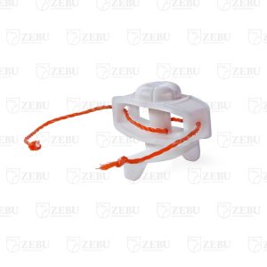 CATRACA PLASTICA PARA FIO ELETROPLASTICO E FIBRA DE VIDRO ZEBU (20UN)