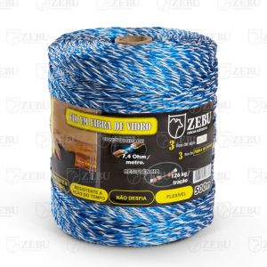 FIO DE FIBRA DE VIDRO 500M ZEBU