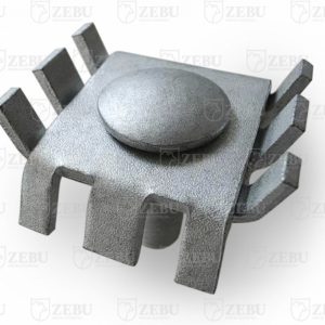 GRAMPO CONECTOR GALVANIZADO PARA CERCA ELÉTRICA ZEBU (10UN)