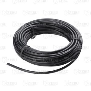 MANGUEIRA DE POLIET. PRETA 3/8" C/ 25M ZEBU