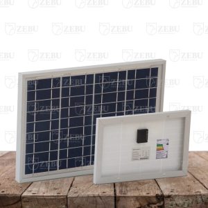 MODULO FOTOVOLTAICO 7W COM SUPORTE E CLIPS
