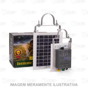 ZS10i BI LITIO ELETRIFICADOR SOLAR C/ BAT. INTEG. ZEBU