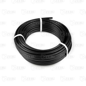 MANGUEIRA DE POLIET. PRETA 3/8" C/ 25M ZEBU