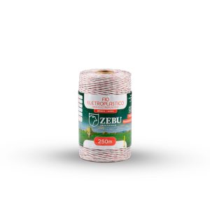 FIO ELETROPLASTICO BRANCO 250M ZEBU